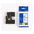 Brother tape noir sur blanc (TZEFX221), 9mm, flexible laminated