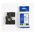 Brother tape noir sur blanc (TZEFX231), 12mm, flexible laminated