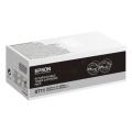 Epson toner noir (C13S050711 / 0710) (Double Pack, Retour, grande capacité)