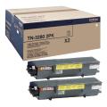 Brother toner noir (TN32802PK / TN3280TWIN) (Double Pack)