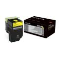 Lexmark toner jaune (80C0H40 / 800H4)