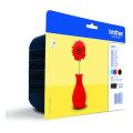 Brother cartouche d'impression noir / cyan / magenta / jaune (LC121VALBPDR) (multipack)