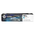 HP cartouche d'impression cyan (J3M68A / 981A)