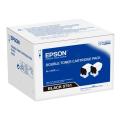 Epson toner noir (C13S050751 / 0751) (Double Pack)
