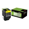 Lexmark toner jaune (80C20YE / 802YE)