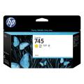 HP cartouche d'impression jaune (F9J96A / 745)