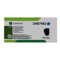 Lexmark toner cyan (24B7182 / 024B7182)