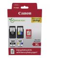 Canon Cartouche d'encre / Papier photo noir / couleur (3712C008 / PG560XL+CL561XL) (Double Pack, multipack)