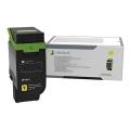 Lexmark toner jaune (75M0X40 / 075M0X40) (grande capacité)