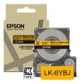Epson étiquettes noir / jaune (C53S672076 / LK6YBJ)