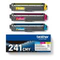 Brother toner cyan / magenta / jaune (TN241CMY) (multipack)
